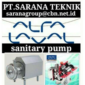 ALFA LAVAL PUMP SANITARY PUMP PT. SARANA FOR FOOD & BEVERAGES