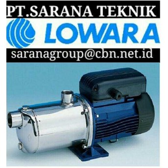 LOWARA PUMP SUBMERSIBLE & CENTRIFUGAL PUMP PT, SARANA TEKNIK