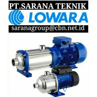 LOWARA PUMP SUBMERSIBLE & CENTRIFUGAL PUMP PT, SARANA AGENT
