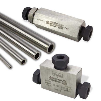 PARKER AUTOCLAVE ENGINEERS Fittings and Tubing Flared Cone Connection Pressures to 22, 500 psi ( 1550 bar)
