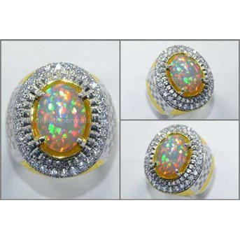 Sparkling Hot Fire OPAL/ KALIMAYA Pancawarna Crystal Mulus - OP 043