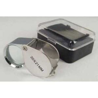 Kaca pembesar batu cincin / Loupe Triplet 30x21 MM