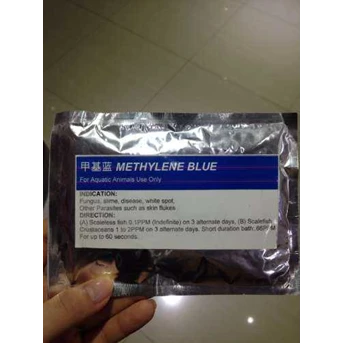 Methylene Blue Obat infeksi kulit telur ikan