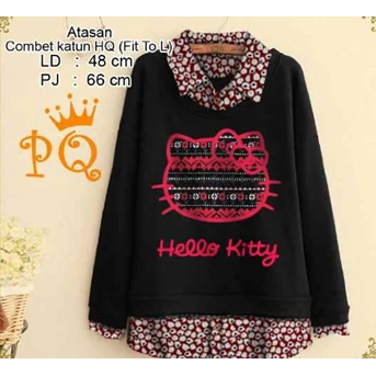 Kaos Lengan Panjang Hello Kitty 3203-2 R938