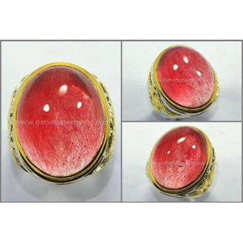 Batu Antik CENDANA Rambut Merah - CD 006