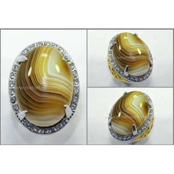 Batu Antik CHALCEDONY Sulaiman Urat Ginggang - RCH 046