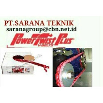 POWER TWIST BELT PLUS PT SARANA TEKNIK FENNER DRIVES POWER TWIST BELT TYPE A B Z