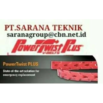 PT SARANA POWER TWIST BELT PLUS FENNER DRIVES POWER TWIST BELT TYPE A B Z