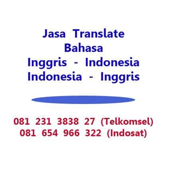 081 231 3838 27 ( Telkomsel), Jasa Terjemahan, Jasa Terjemahan Inggris Indonesia, Jasa Terjemahan Online
