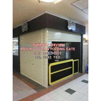 service rolling door Folding gate, canopy, pagar 081585181961 murah Jakarta barat