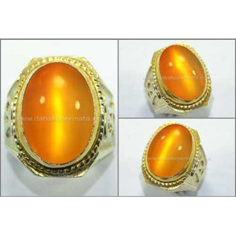 HOT Golden Orange Cat s Eye RAFLESIA Chalcedony - RLS 015