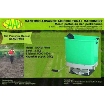 Alat Pemupuk Manual - Manual Fertilizer Saam-FM01 - Alat Pertanian