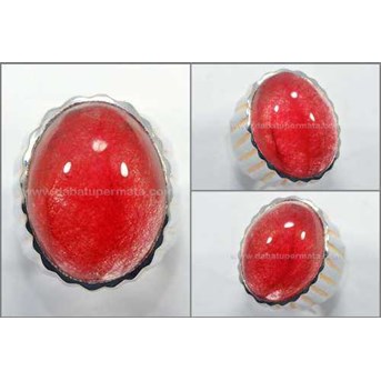 Cincin Batu CENDANA Rambut Merah - CD 012