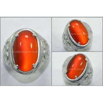 Cat s Eye Red RAFLESIA Bengkulu, Kristal Mulus - RLS 026