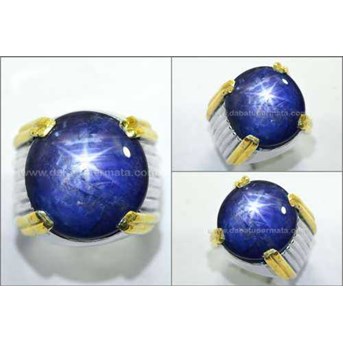 Batu Mulia Elegant Blue SAFIR No Heat - SPS 279