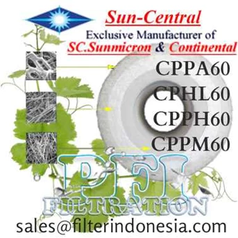 CPHL60-010-30M Sun Central Continental Filter Cartridge