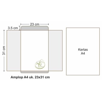 Amplop A4 ( 23x31cm)
