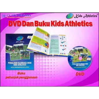 BUKU & DVD Kids Atletics