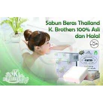 New Packaging Sabun Beras Susu Thailand K-brothers Original