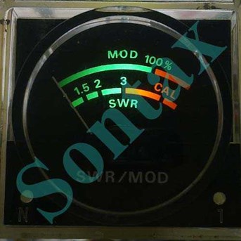 vu meter cb radio president
