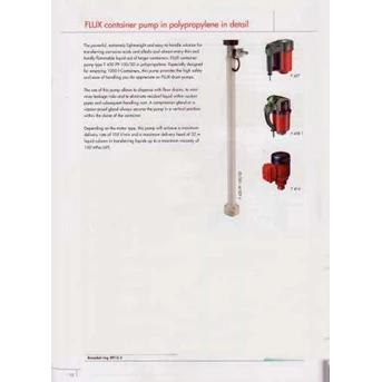 DRUM AND CONTAINER PUMPS