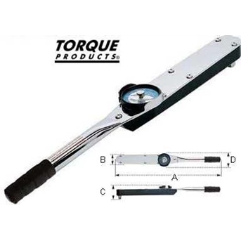 Dial Torque Wrench, Kunci Torsi With Dial Indicator