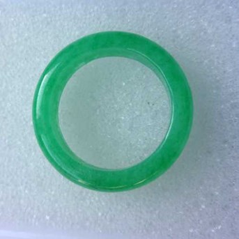 Cincin Ukir Batu Giok Asli