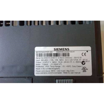 SIEMENS MICROMASTER 440 6SE6440-2UD27-5CAI+ BOP