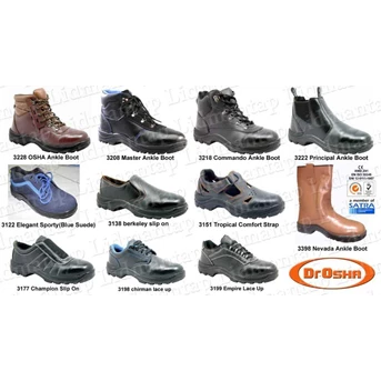 DR.OSHA SAFETY SHOES, KING S SAFETY SHOES, WORKSAFE SAFETY SHOES( IMPORT), BATA SAFETY SHOES( IMPORT), KRUSHERS SAFETY SHOES( IMPORT), price list safety shoes, price list sepatu safety.