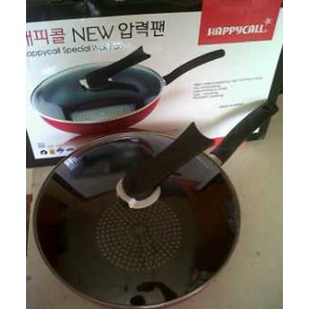 happy call wok pan, happy call diamond 32cm
