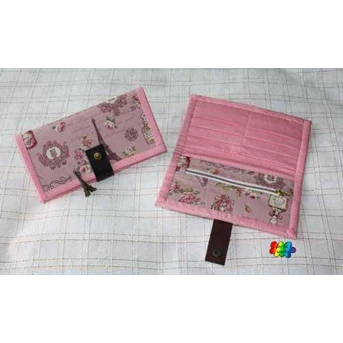 Dompet Lipat Pink Eiffel