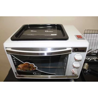 Oven Pemanggang Kue Roti OX 858BR 4 Fungsi Bakar Sate Elektrik Cosmos Toaster Murah