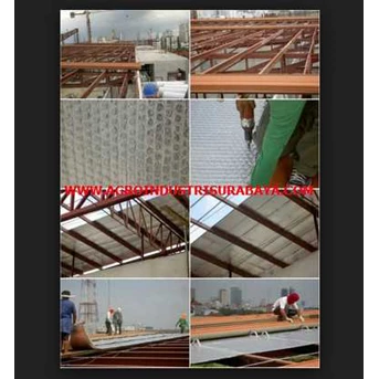aluminium buble air foil peredam panas atap bangunan ( pengganti glasswool ) surabaya-4