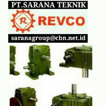 REVCO GEAR REDUCER PT SARANA TEKNIK REVCO WORM GEAR MOTOR GEARBOX