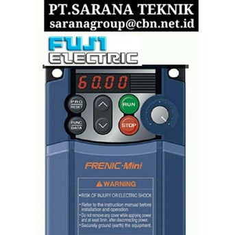 FUJI INVERTER FUJI ELECTRIC FRENIC PT SARANA TEKNIK MOTOR SERI FVR & FRN FRENIC FUJI JUAL