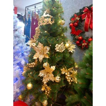 PROMO Natal ! ! ! Pohon Natal Import Pistil Emas Ini Hanya 263rb