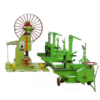 Log Wood Cutting Bandsaw Mills With Feed Carriage