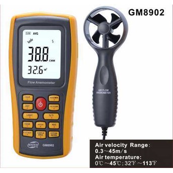 Sanfix GM8902 Digital Anemometer