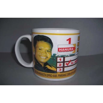 Mug Pilkada. mug souvenir