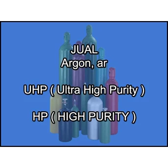 Gas Argon/Ar - UHP/HP (Ultra High Purity/High Purity)