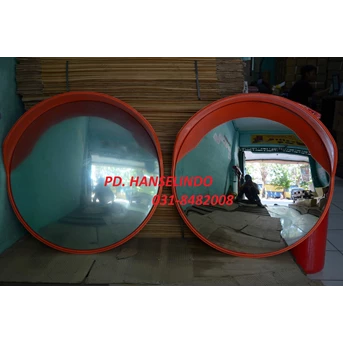 Convex Mirror Outdoor Cermin Lalu Lintas Harga Murah Ukuran 60 80 Cm