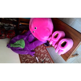 KOSTUM BADUT BARNEY