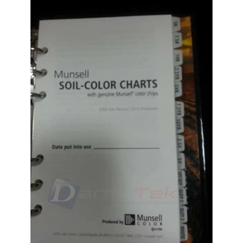 Buku Munsell Soil Color Charts Edisi 2009