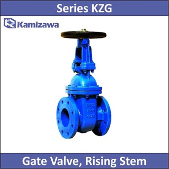 KAMIZAWA - Series KZG - Gate Valve, Rising Stem