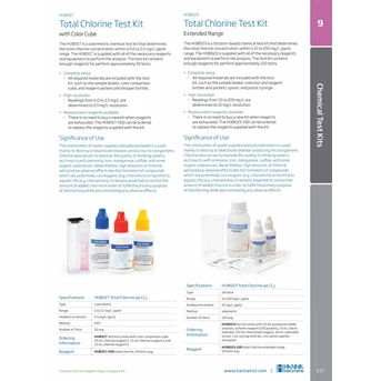 total chlorine test kit