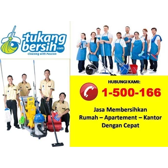 1-500-166 (CALL), Outsourcing Cleaning Service Di Jakarta