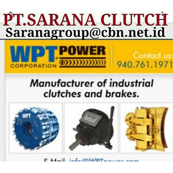 WPT POWER CLUTCH BRAKE PT SARANA CLUTCH WPT POWER AIR BRAKE