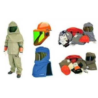 `Insulating gloves,baju listrik, ,voltage detectors,electric boots.