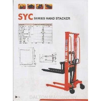 Hand Stacker Manual Dalton Noblift OPK
