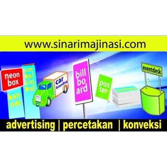 billboard - neon box -advertising service